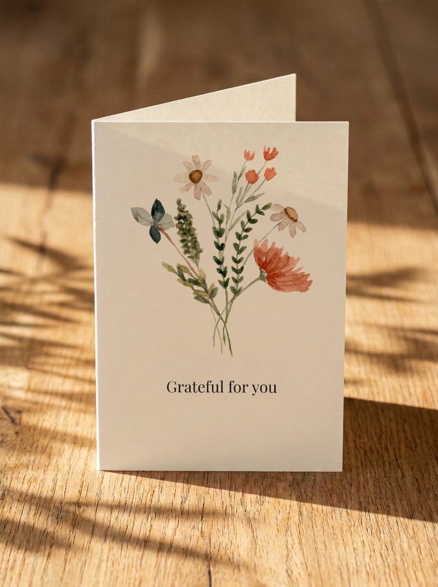 Adoption Thank You Card Pack – front